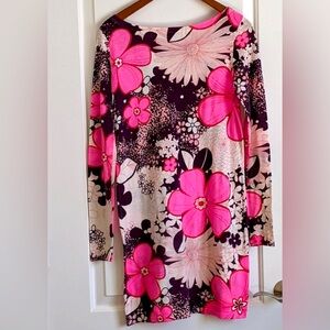 Diane von Furstenberg floral sweater dress